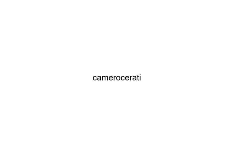 camerocerati