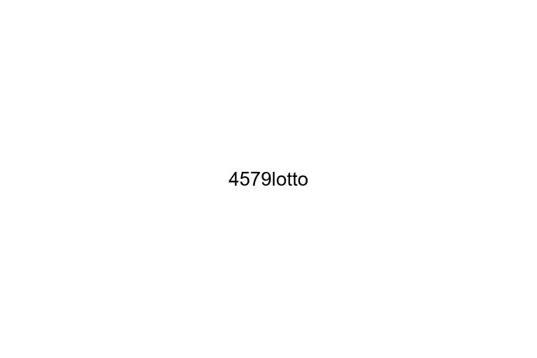 4579lotto