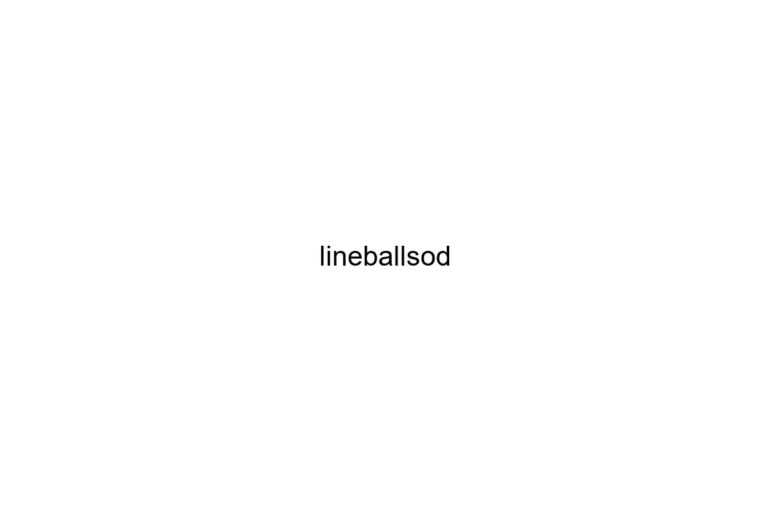 lineballsod